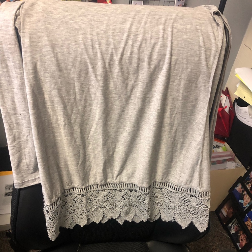 grey t-shirt dress!